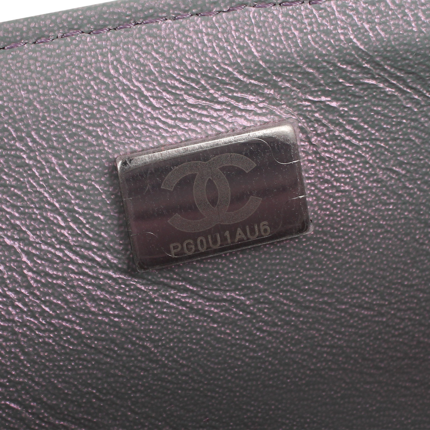 Chanel Mini Rectangular Flap Bag - Iridescent Silver