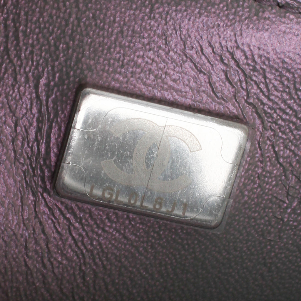 Chanel Mini Rectangular Classic Flap Bag - Iridescent Silver