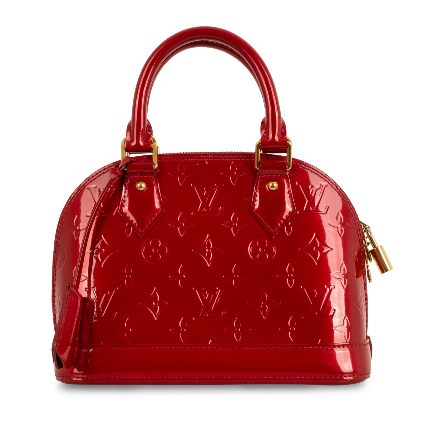 Louis Vuitton Alma BB - Red Vernis