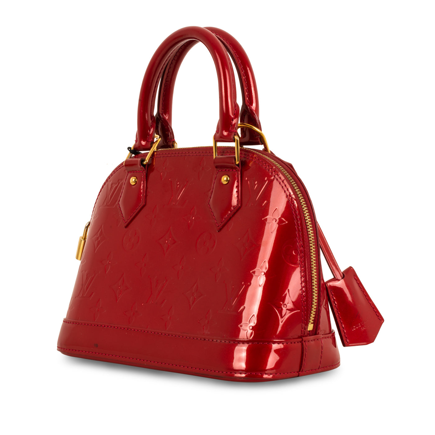 Louis Vuitton Alma BB - Red Vernis