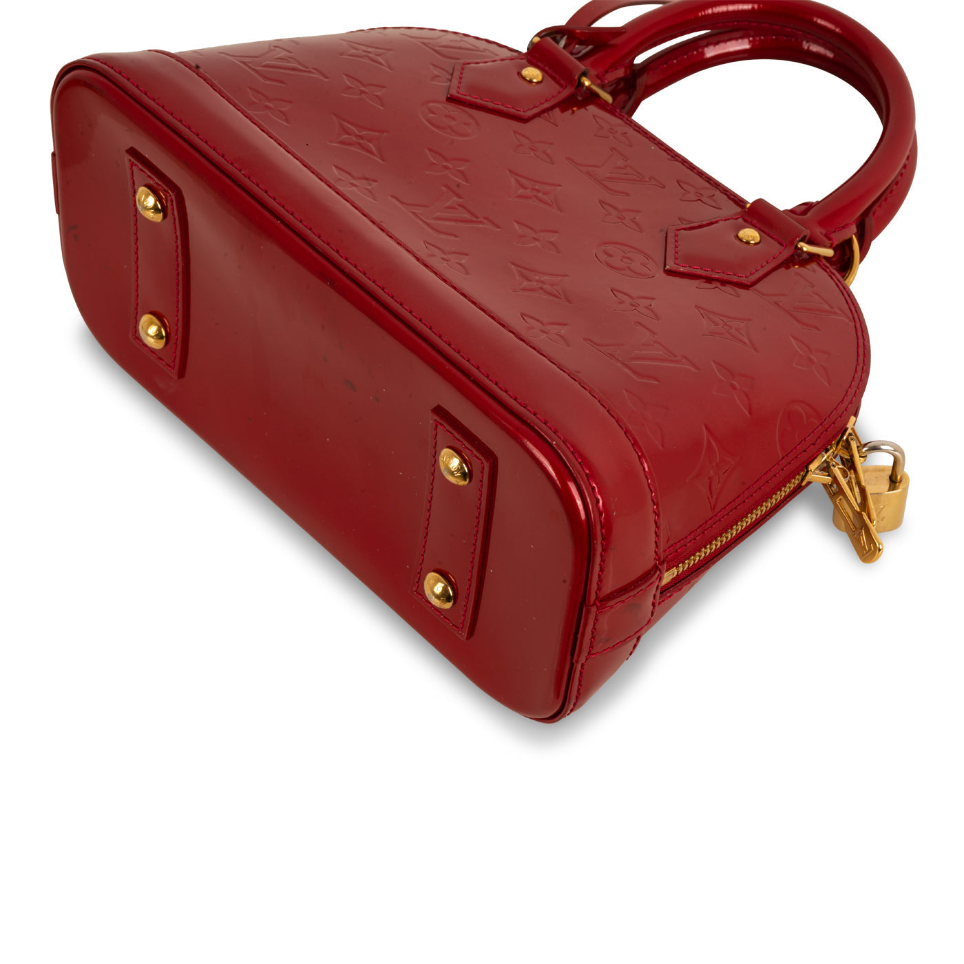 Louis Vuitton Alma BB - Red Vernis