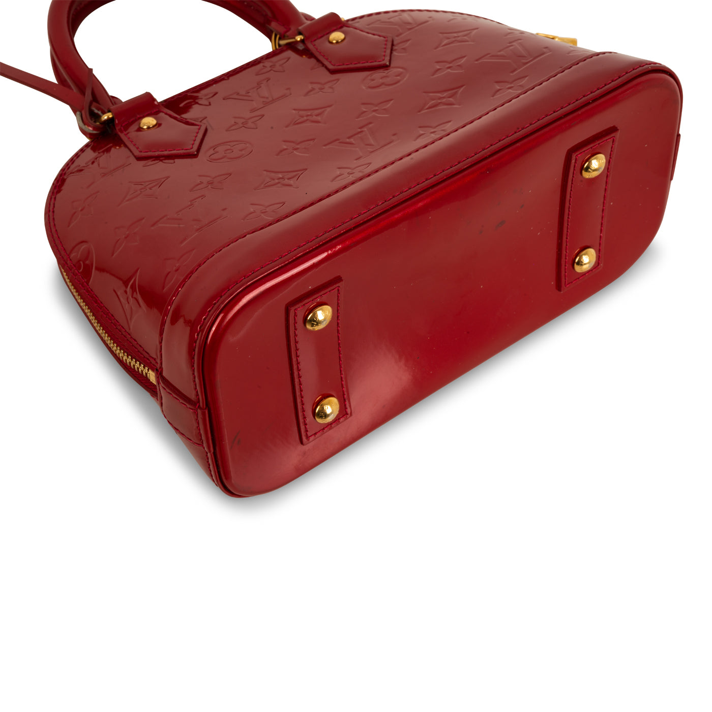 Louis Vuitton Alma BB - Red Vernis