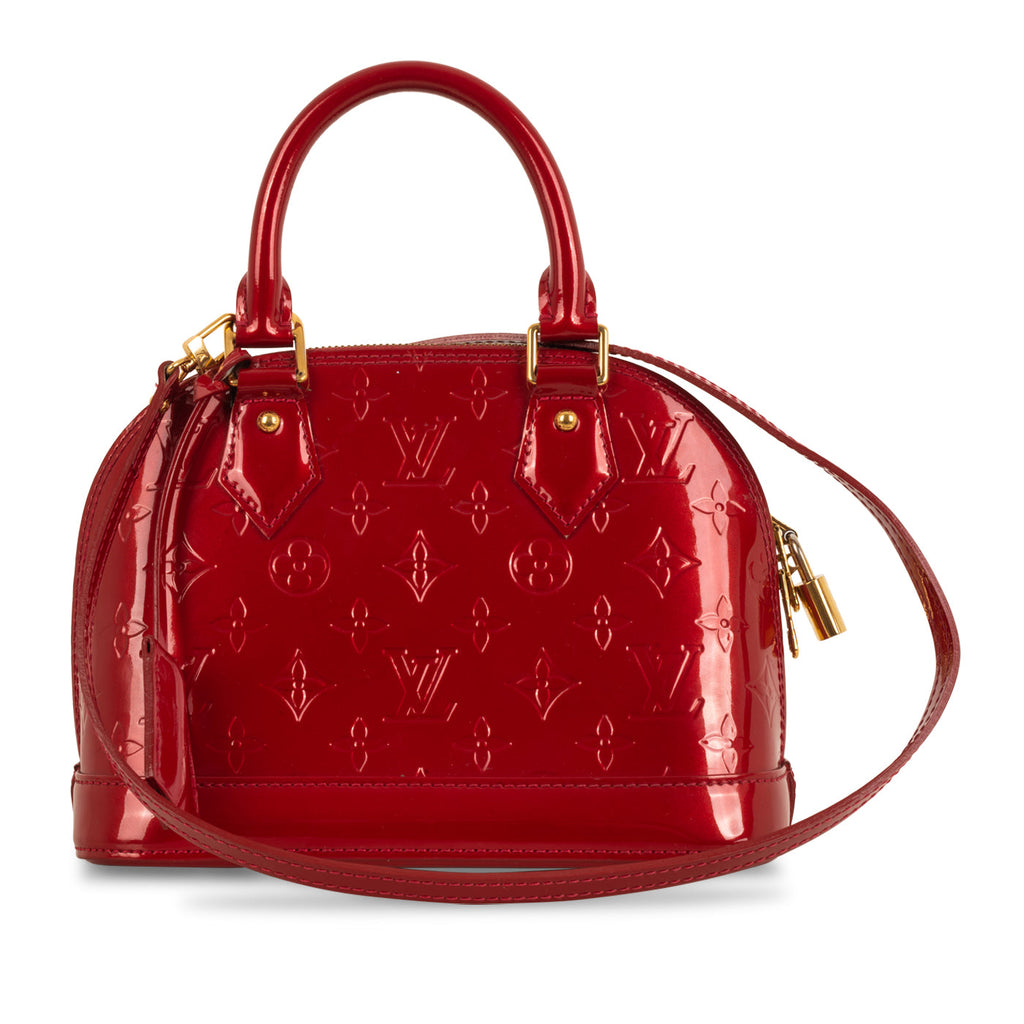 Louis Vuitton Alma BB - Red Vernis
