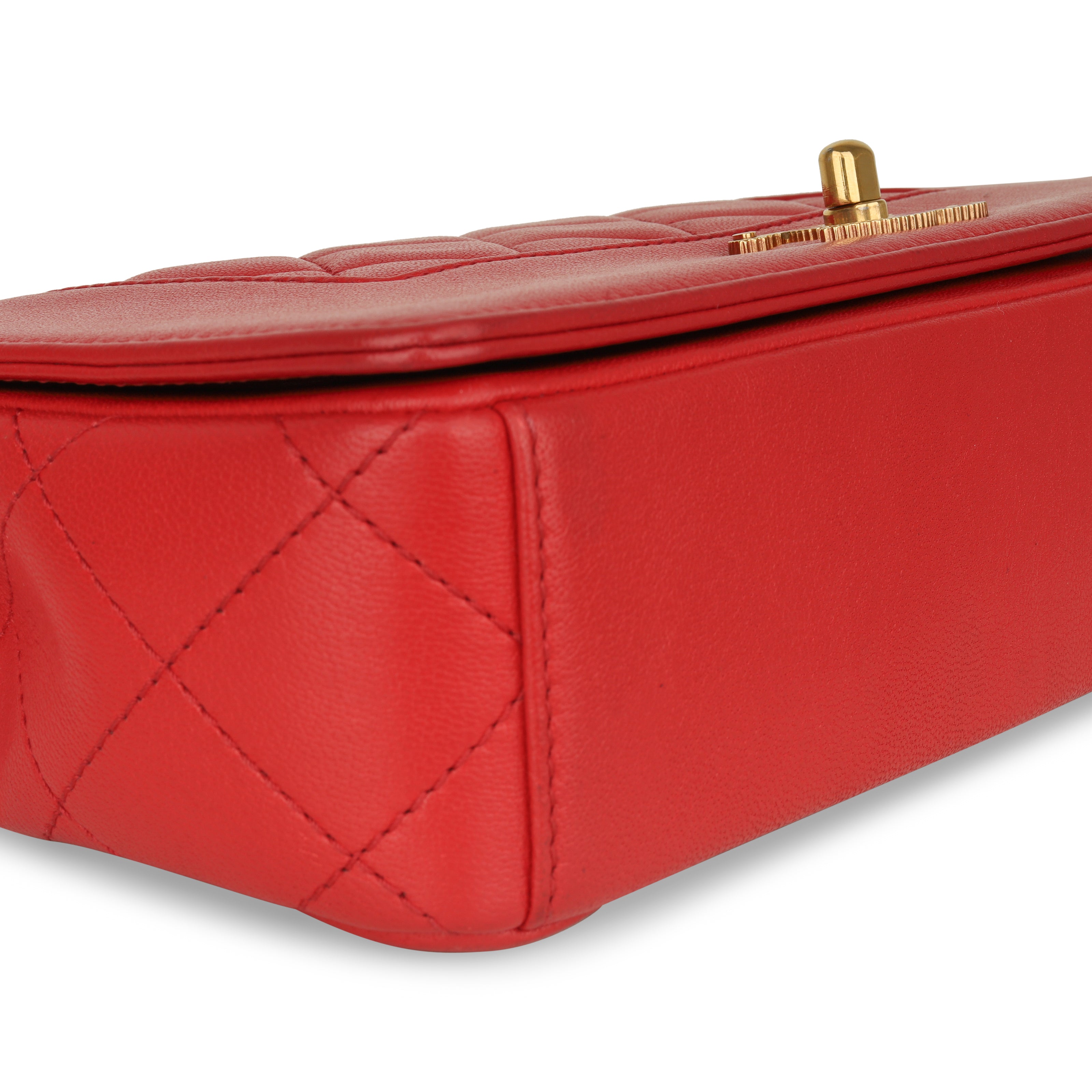 Small Mademoiselle Flap Bag
