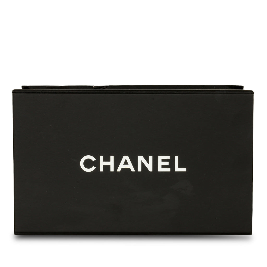 Mini Square Classic Flap - Black Calfskin