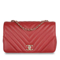Chanel Chevron Statement Flap Bag
