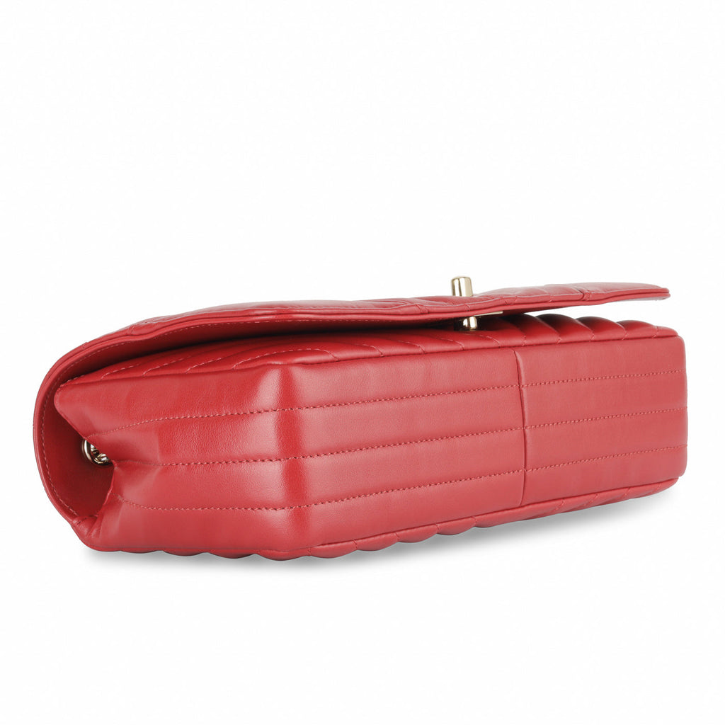 Chanel Chevron Statement Flap Bag
