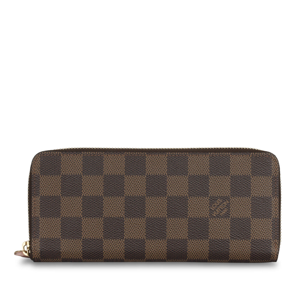 Louis Vuitton Clemence Wallet - Damier Ebene