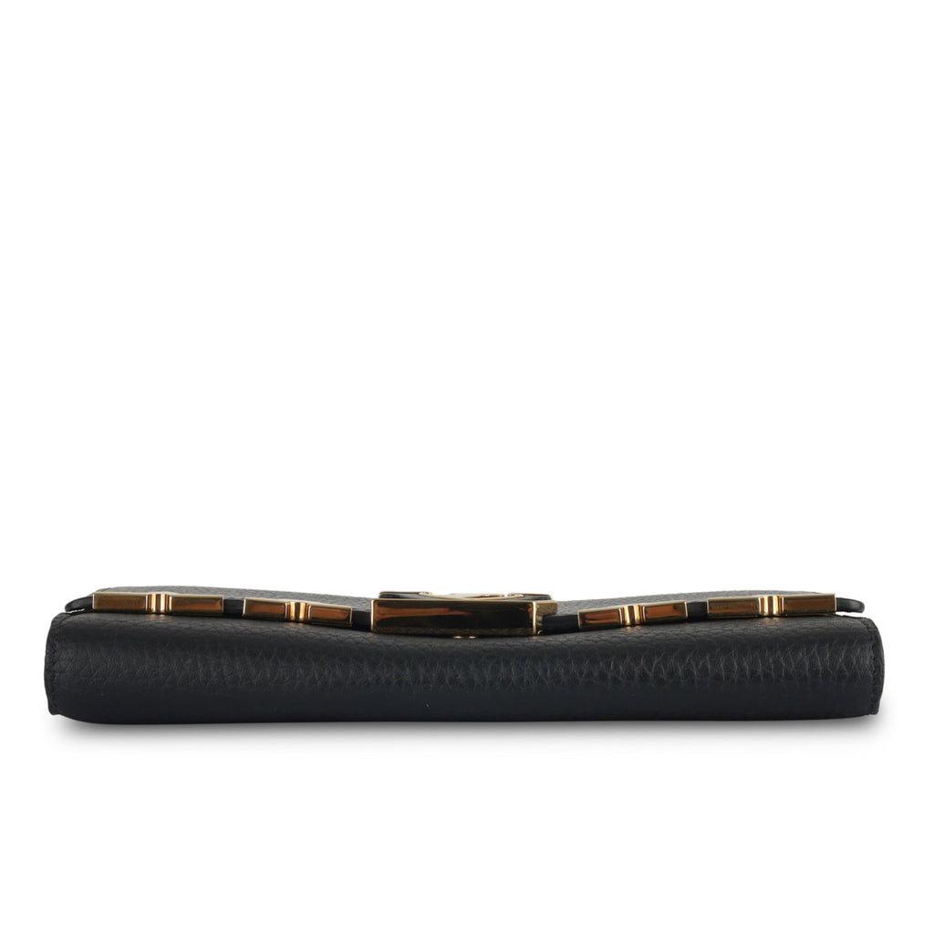 Louis Vuitton Capucines Wallet - Black