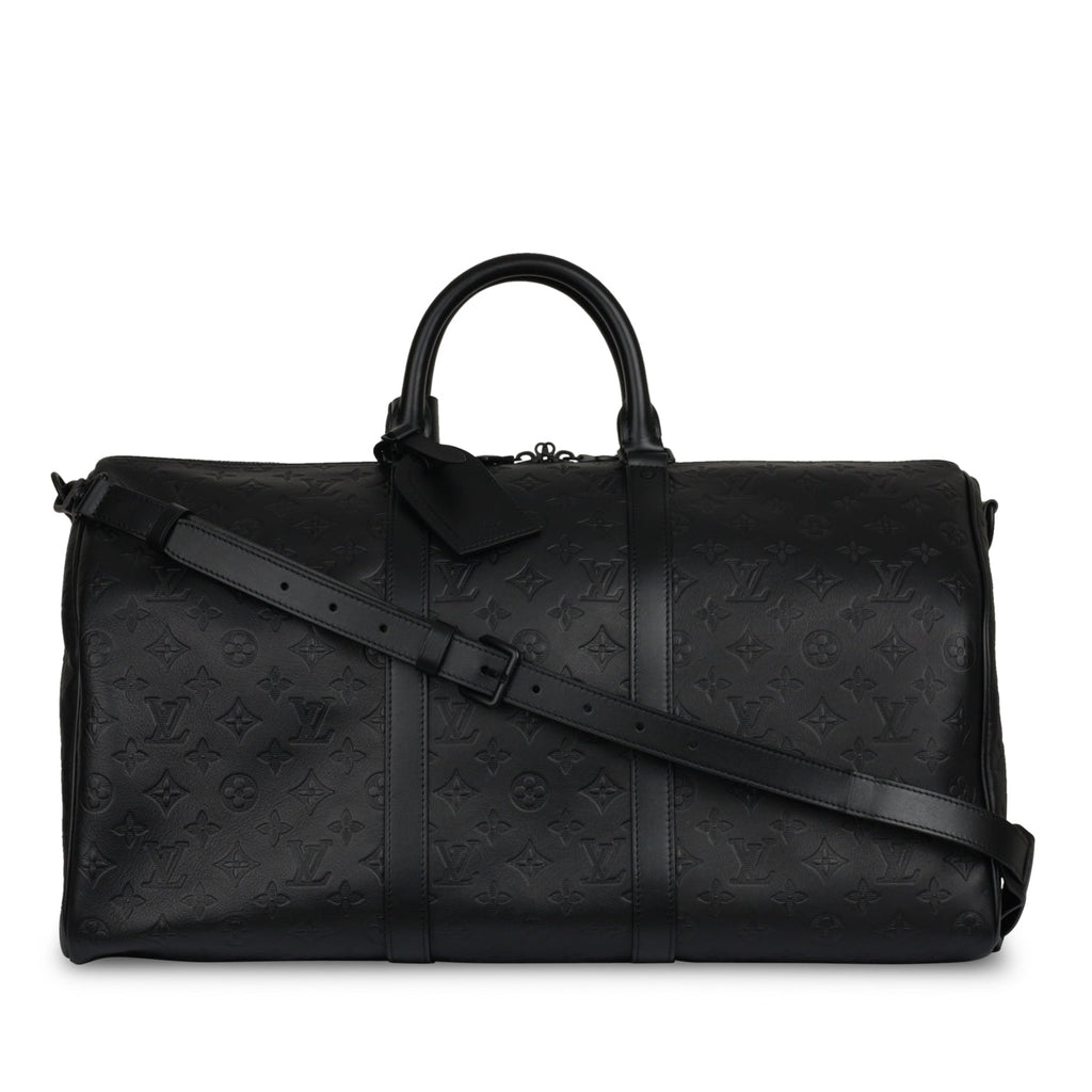 Louis Vuitton Keepall BandouliÃ¨re 50 - Monogram Shadow