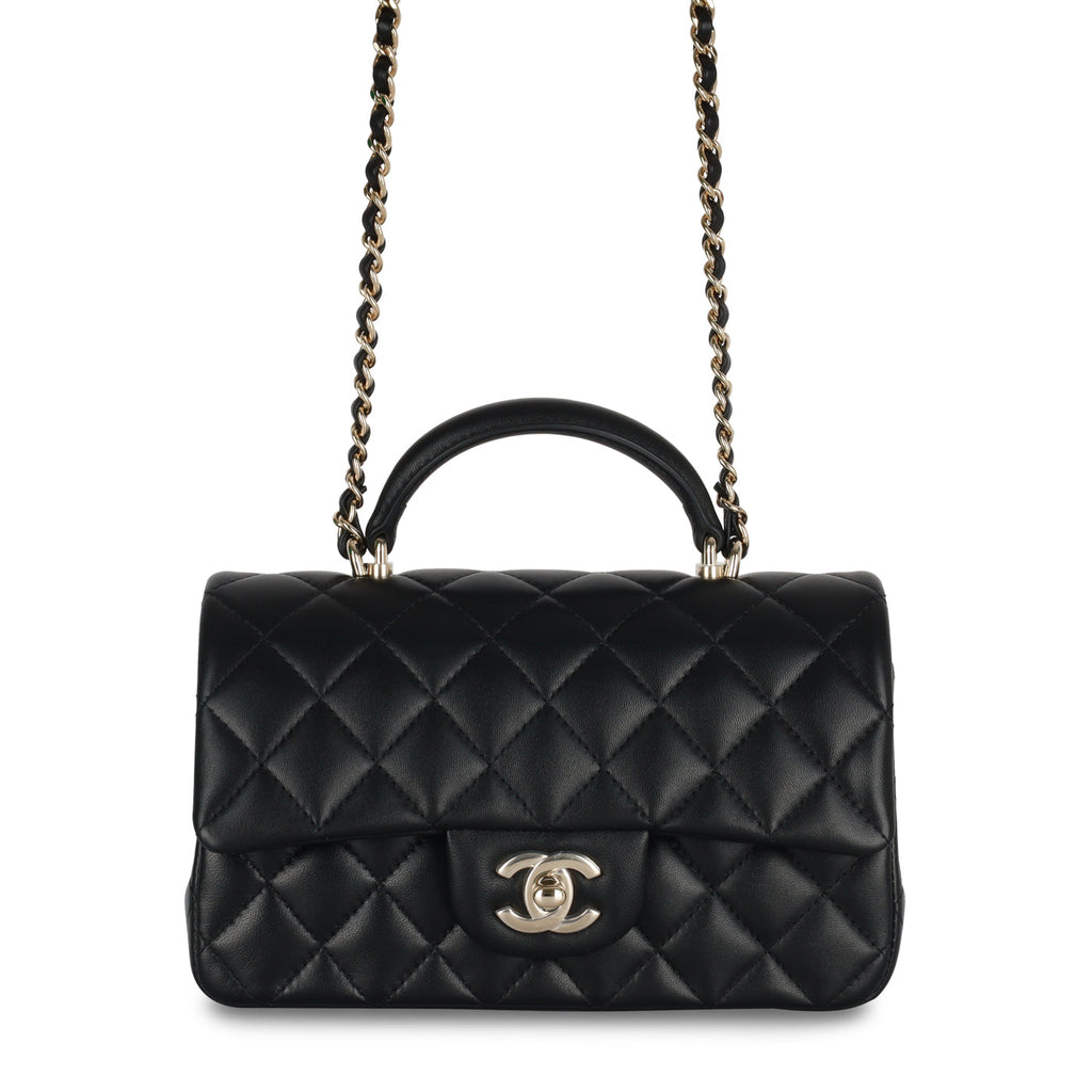 Classic Flap Bag - Mini Rectangular Top Handle