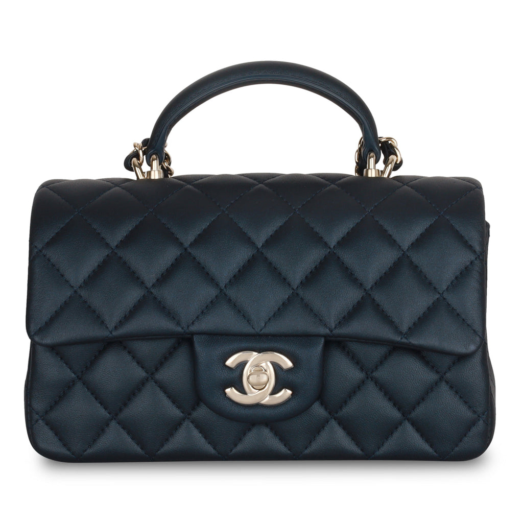 Classic Flap Bag - Mini Rectangular Top Handle