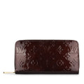 Louis Vuitton Amarante Long Zip Wallet