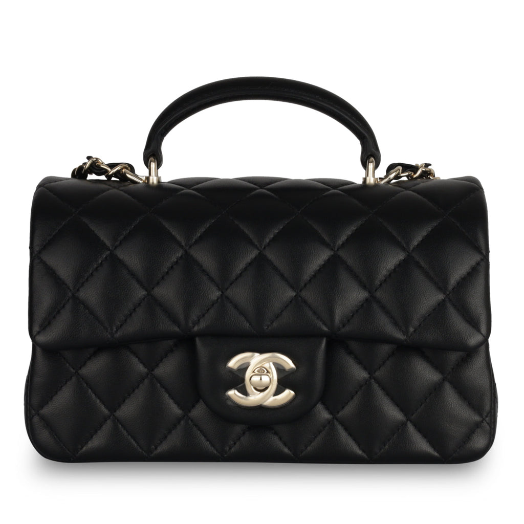 Classic Flap Bag - Mini Rectangular Top Handle