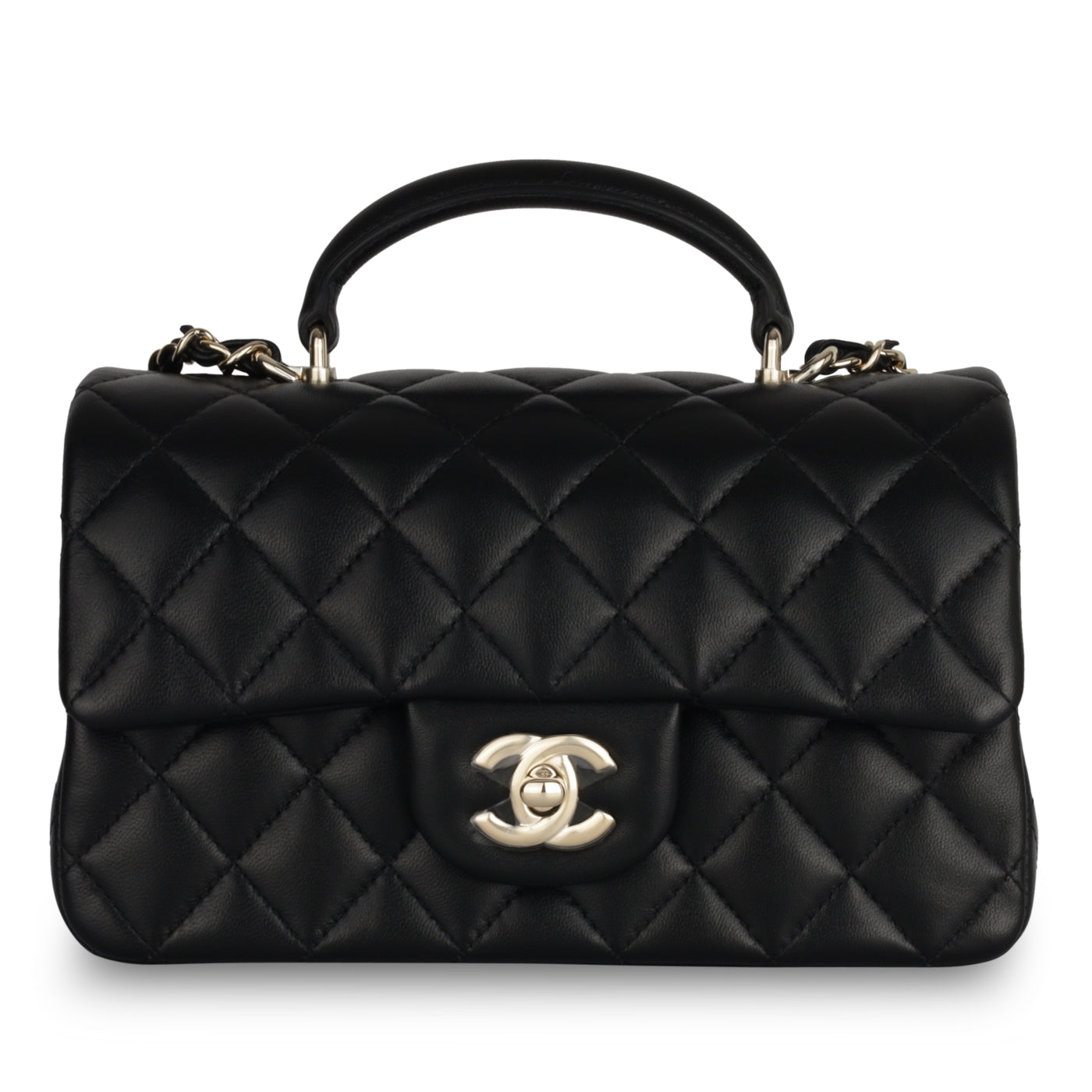 Classic Flap Bag - Mini Rectangular Top Handle