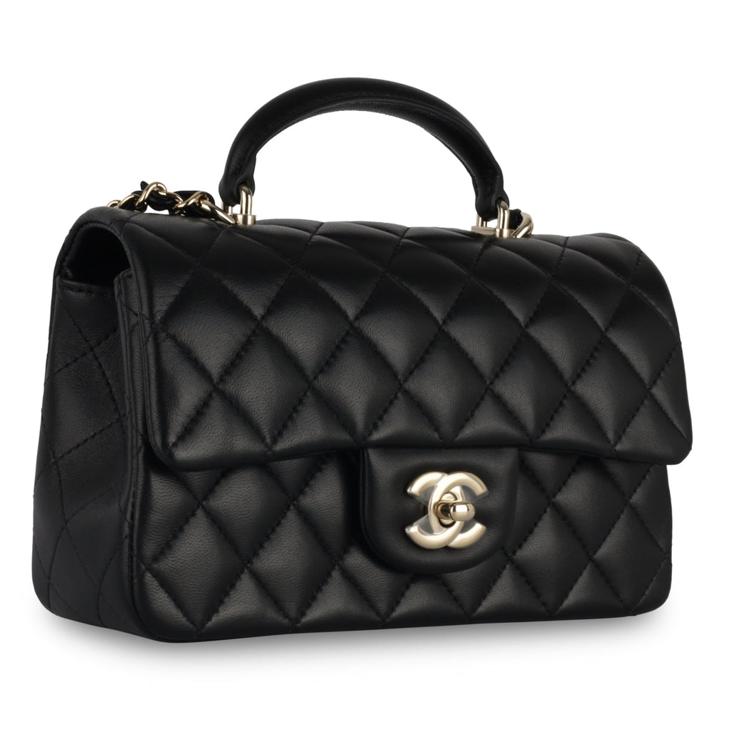 Classic Flap Bag - Mini Rectangular Top Handle
