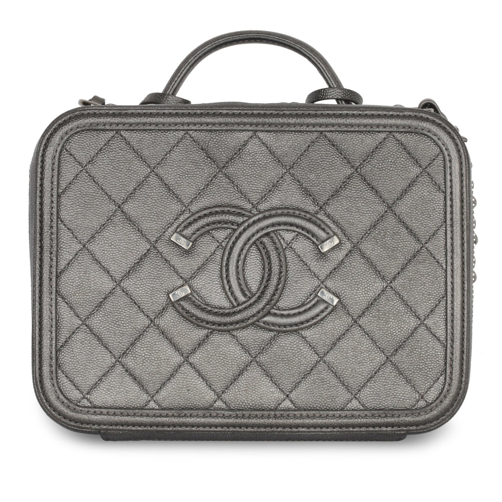 Filigree CC Vanity Case - Medium