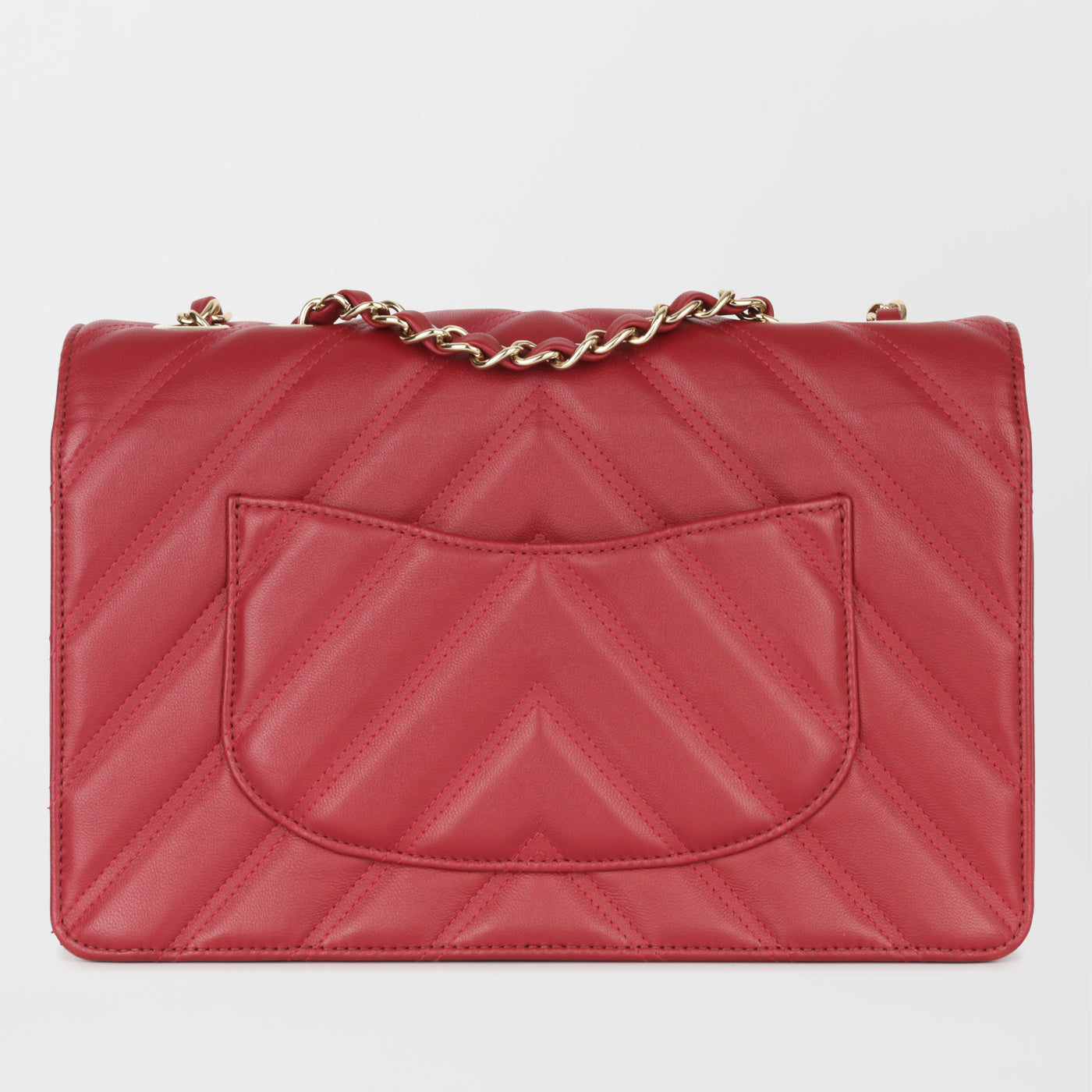 Chevron Full Flap Bag