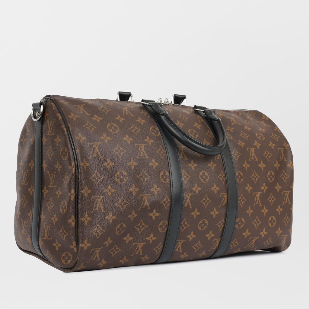 Louis Vuitton Keepall Bandouliere 45 - Monogram Macassar