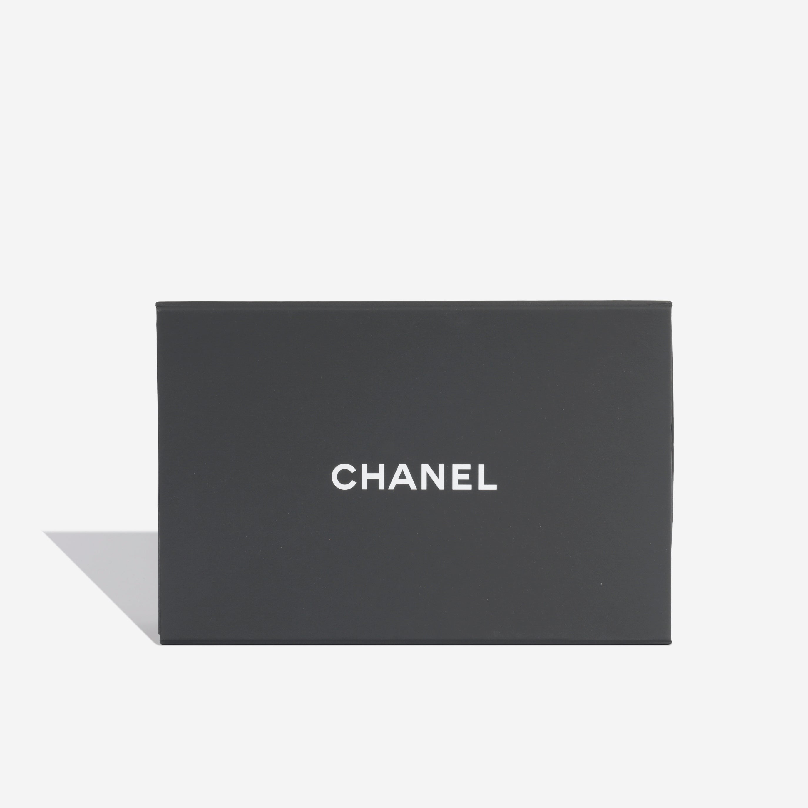 Lacquered Chain Flap Bag - White Lambskin