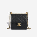 Vertical Pearl Flap Bag
