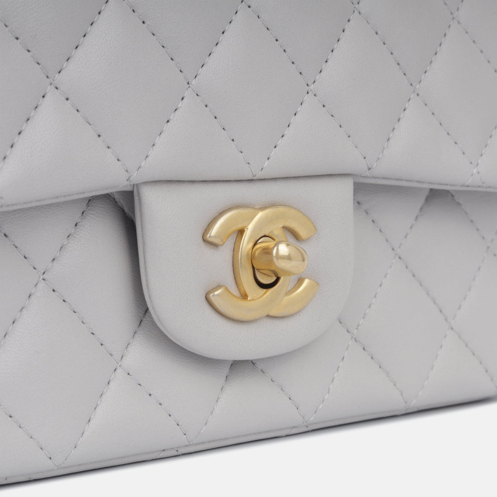 Mini Flap Bag With Top Handle