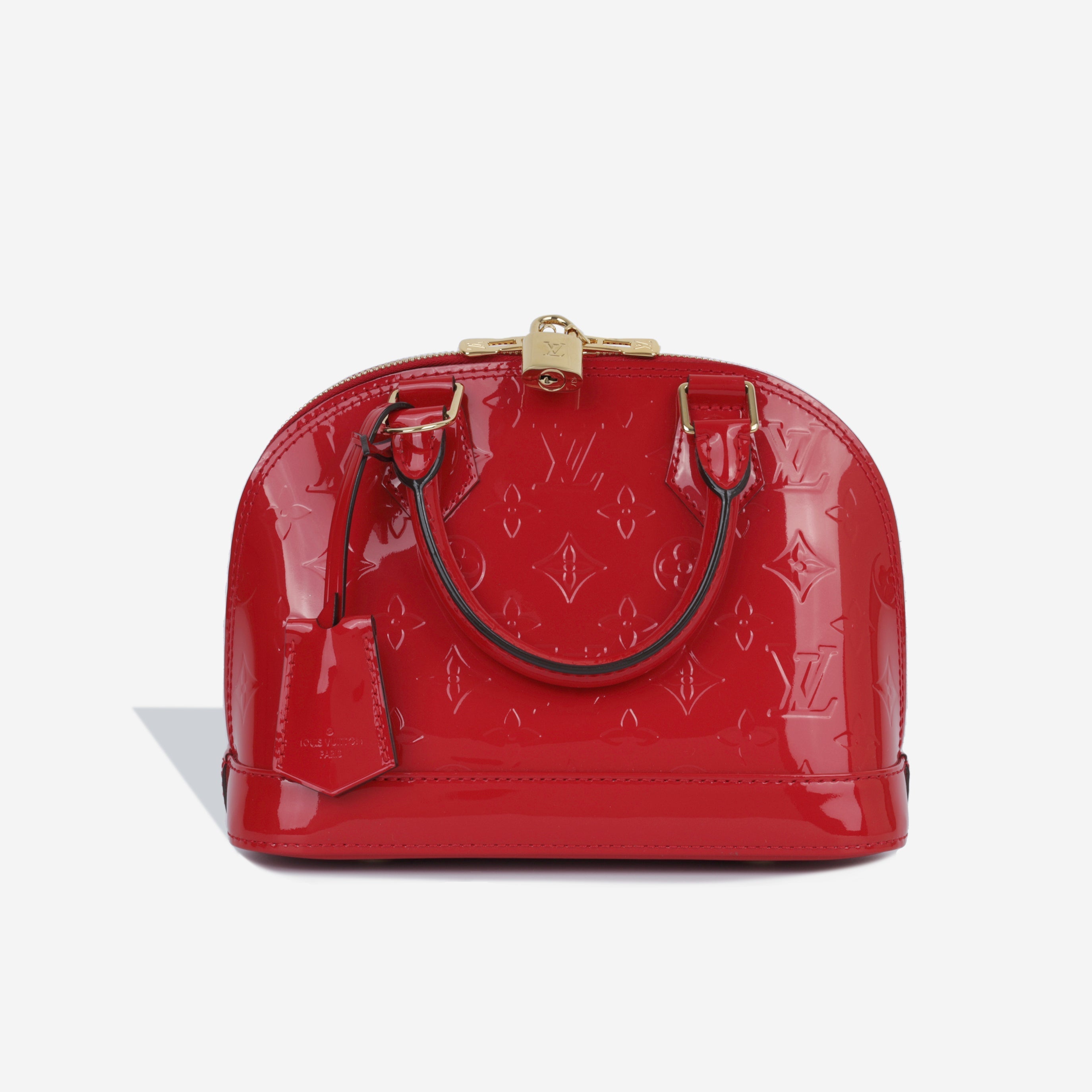Louis Vuitton Alma BB - Red Vernis