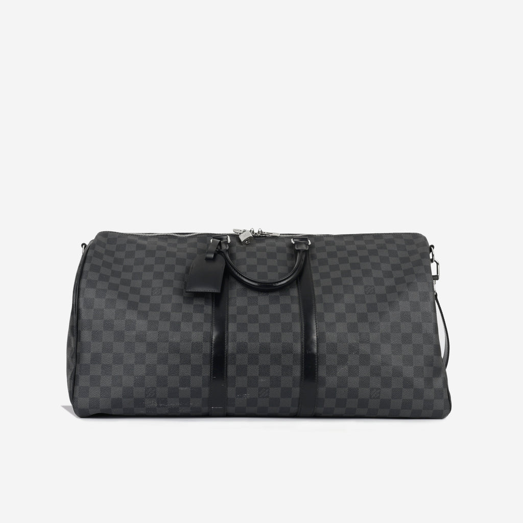 Louis Vuitton Keepall BandouliÃ¨re 55 - Damier Graphite