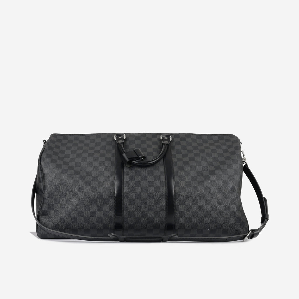 Louis Vuitton Keepall BandouliÃ¨re 55 - Damier Graphite