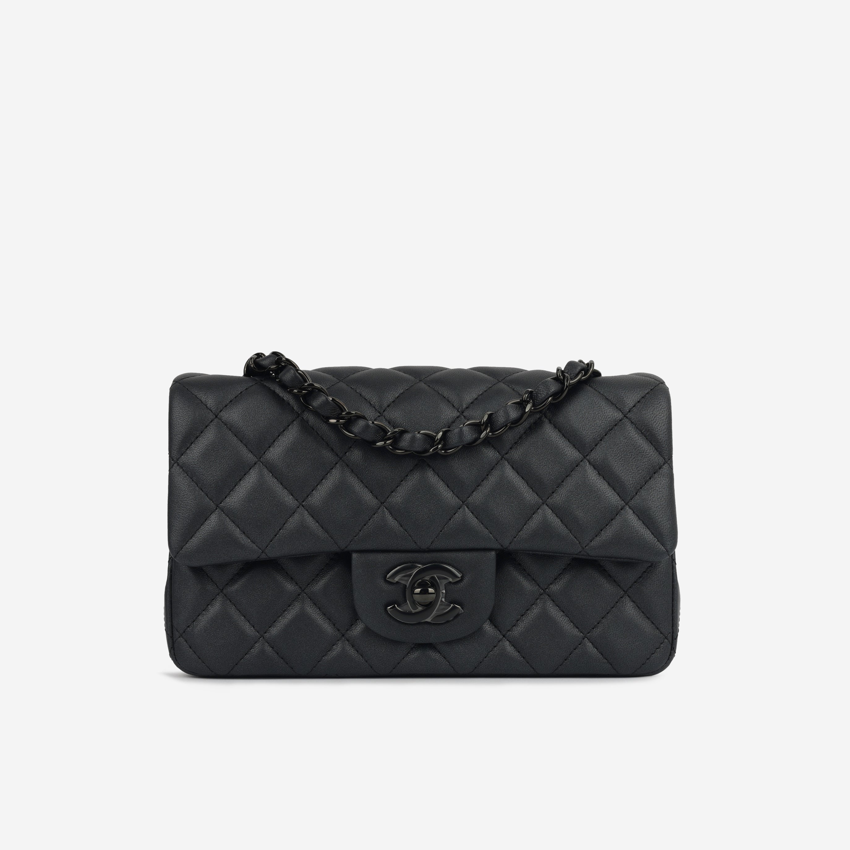 Chanel Mini Rectangular - So Black