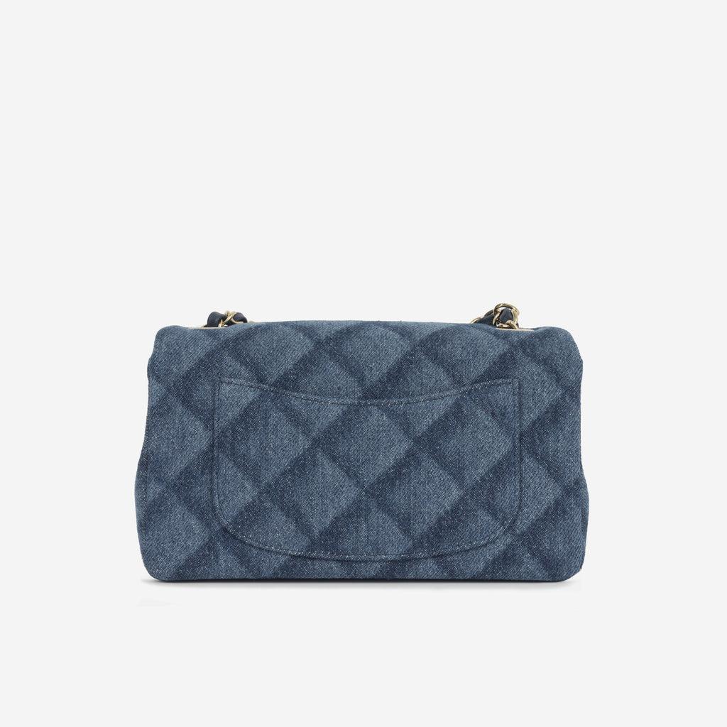 Chanel Mini Rectangular - Dark Denim
