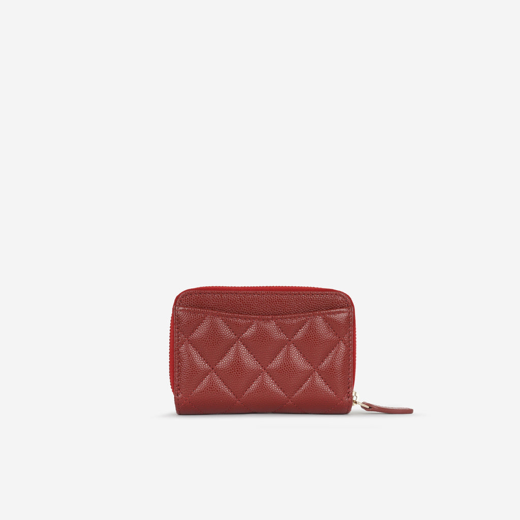 Chanel Zip Around Coin Purse