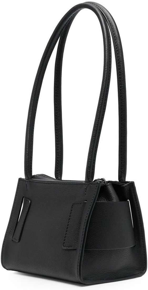 BOBBY 18 SOFT LEATHER HANDBAG - BLACK