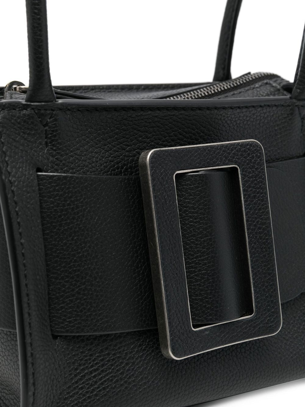 BOBBY 18 SOFT LEATHER HANDBAG - BLACK