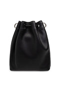 BON BON METALLIC LEATHER MINI BUCKET BAG