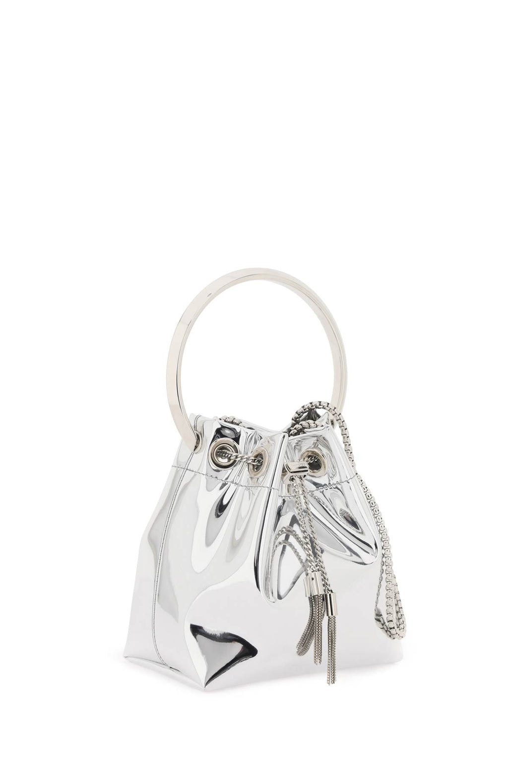 BON BON MIRROR-EFFECT BAG