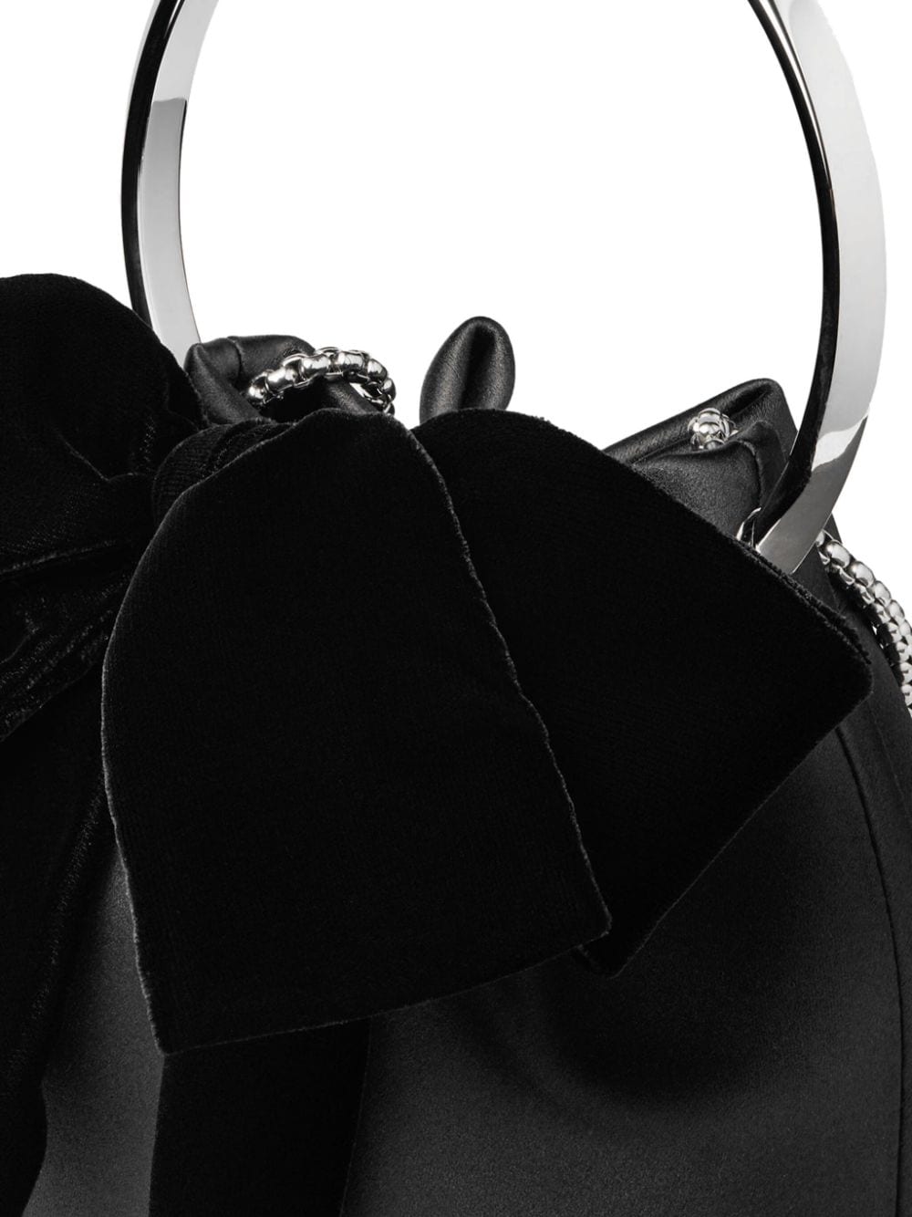 BON BON LEATHER BUCKET BAG