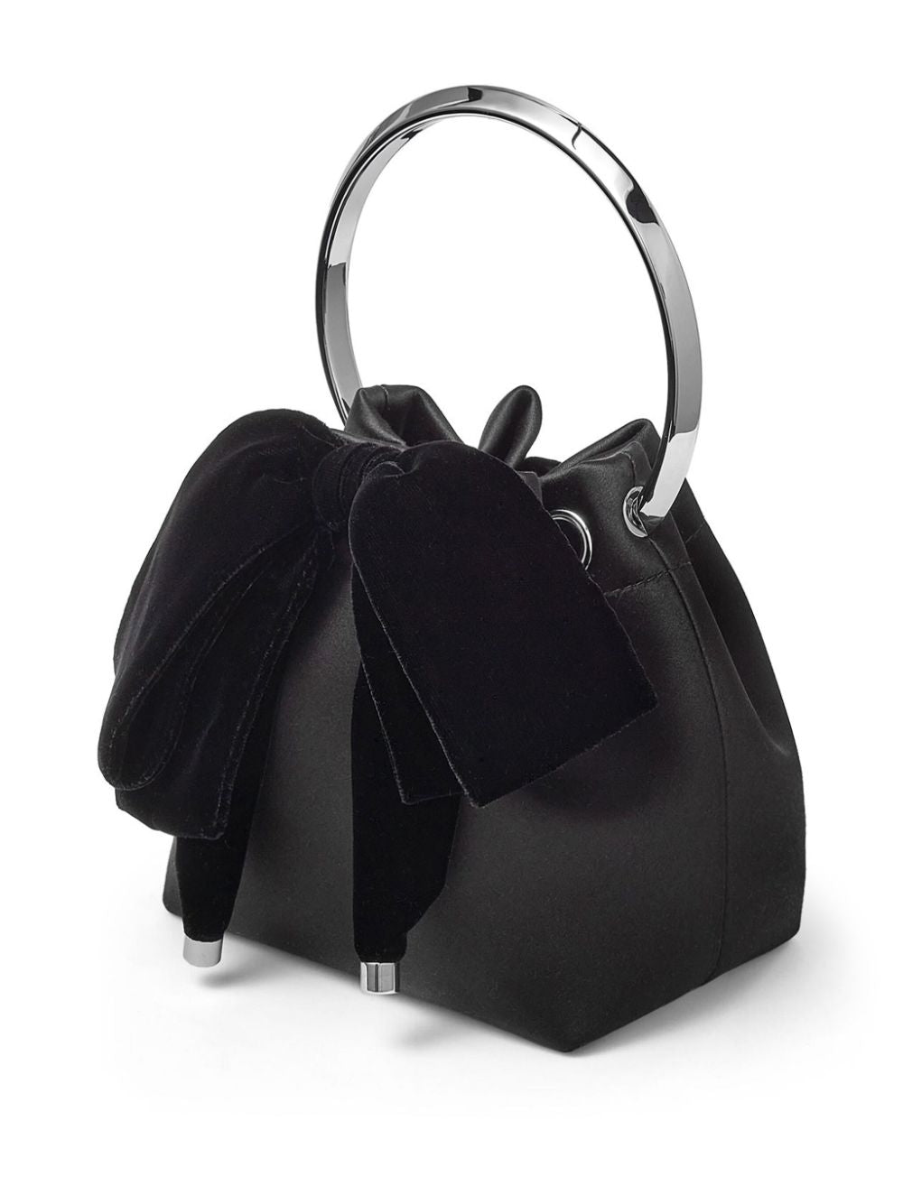 BON BON LEATHER BUCKET BAG