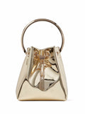 BON BON LEATHER BUCKET BAG