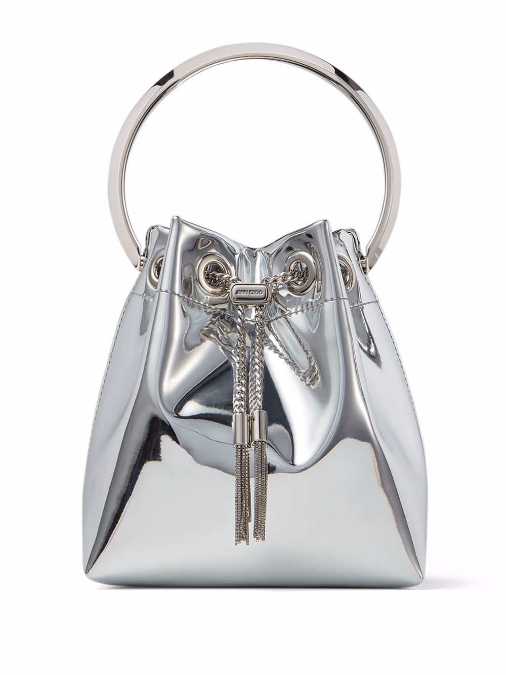 BON BON LEATHER BUCKET BAG