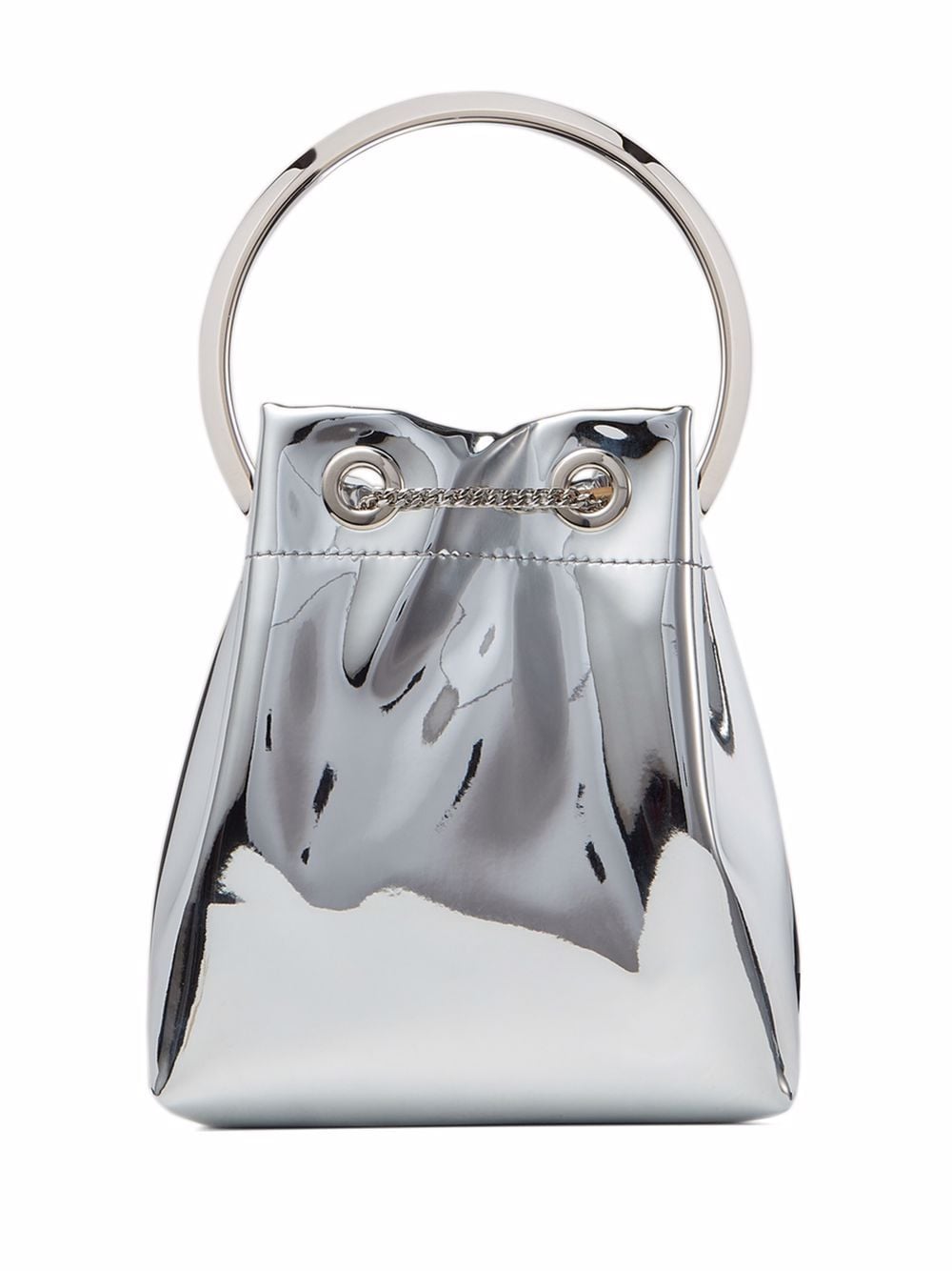 BON BON LEATHER BUCKET BAG