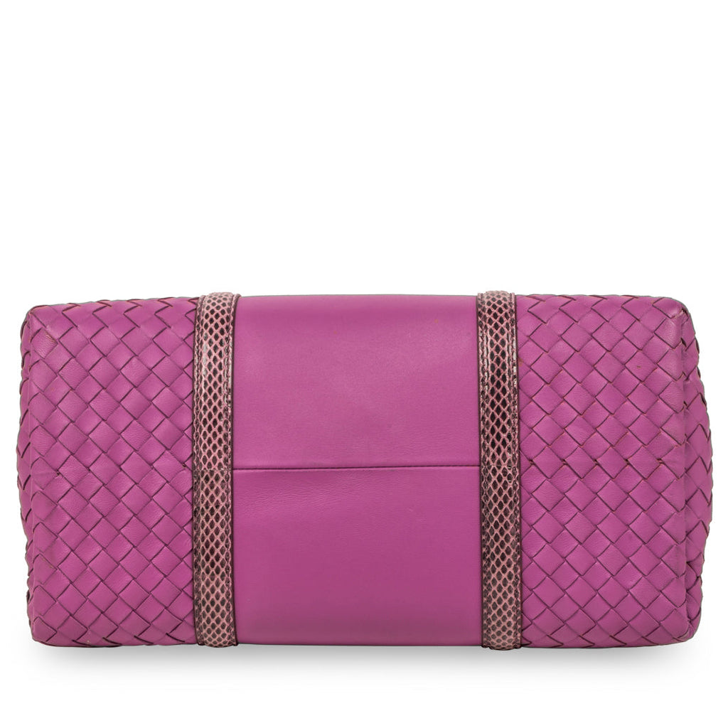 Bottega Veneta Small Roma Bag - Python