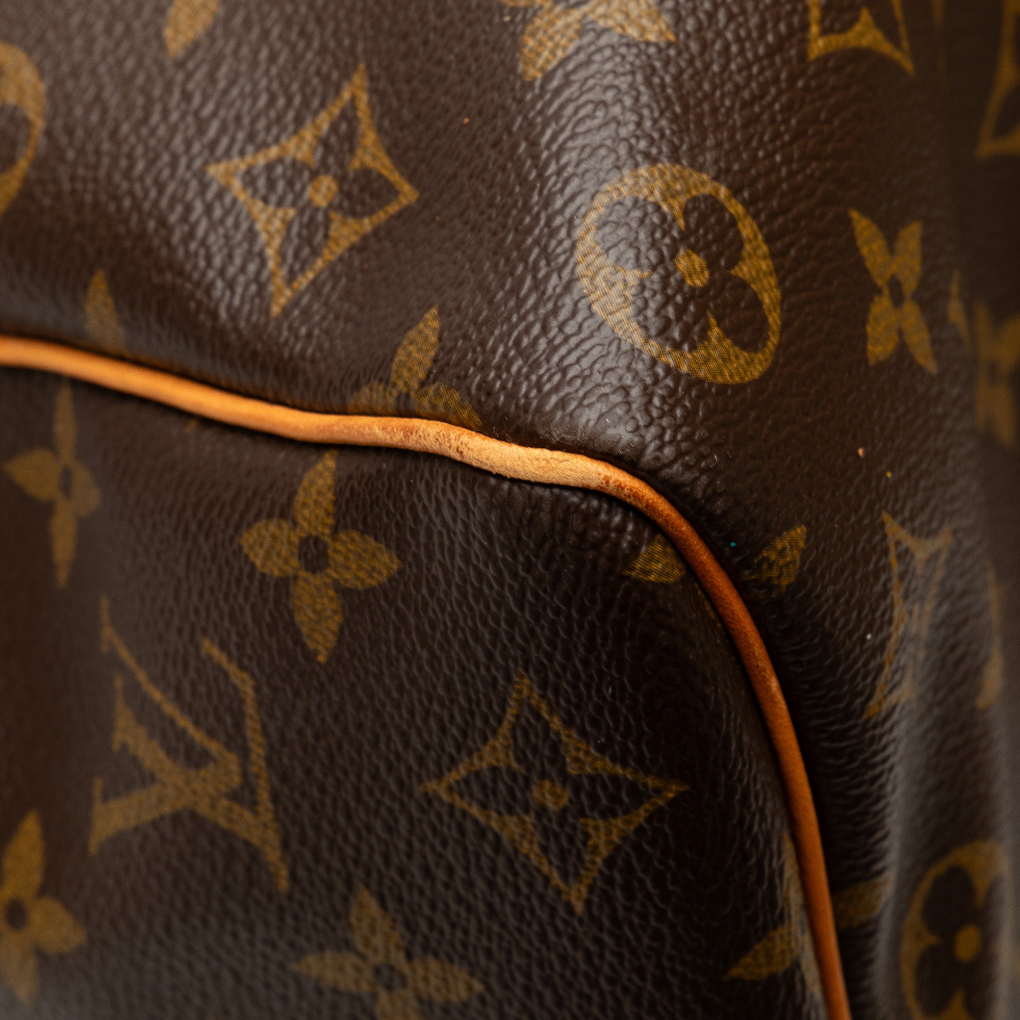 Brown Louis Vuitton Monogram Keepall 50 Travel Bag