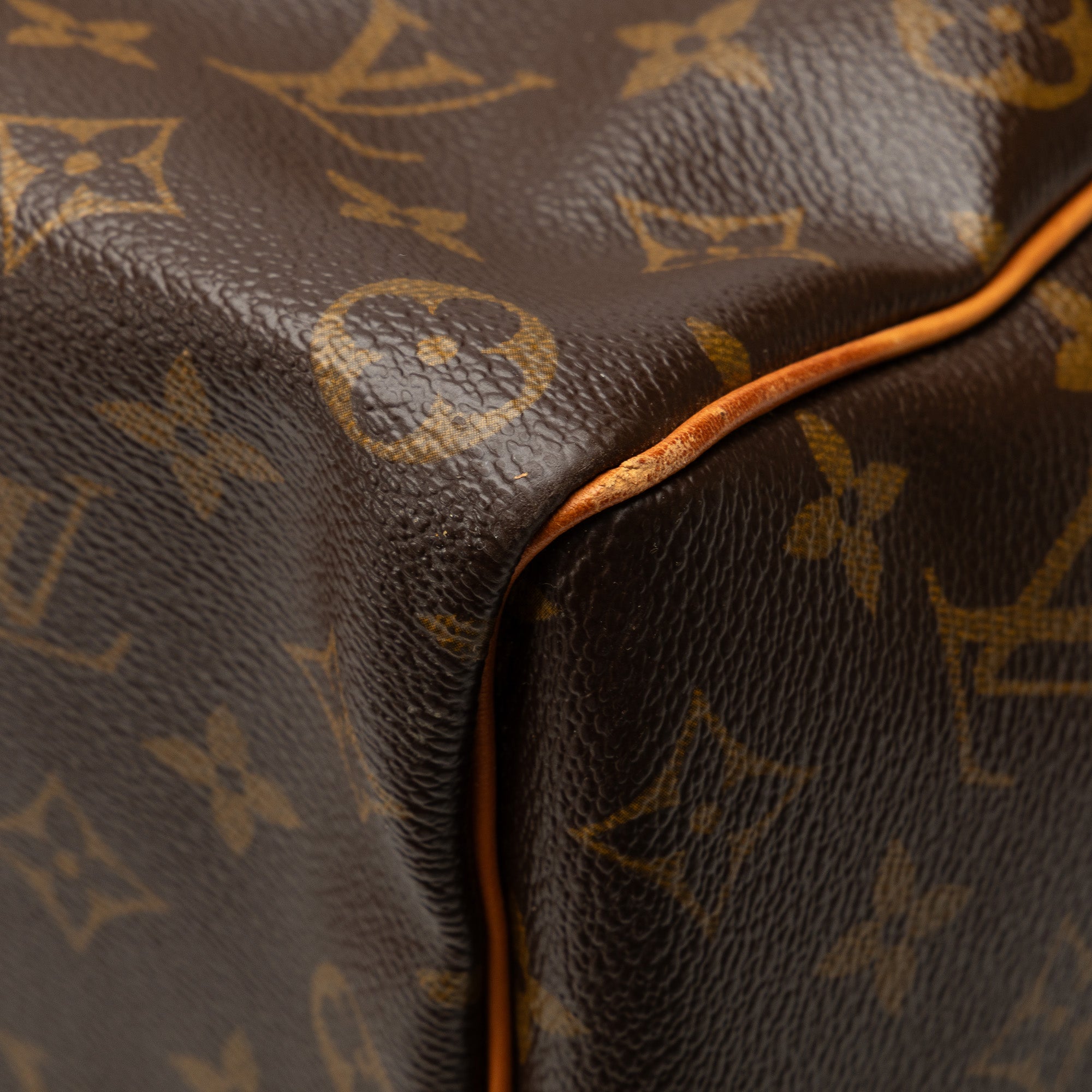 Brown Louis Vuitton Monogram Keepall 50 Travel Bag
