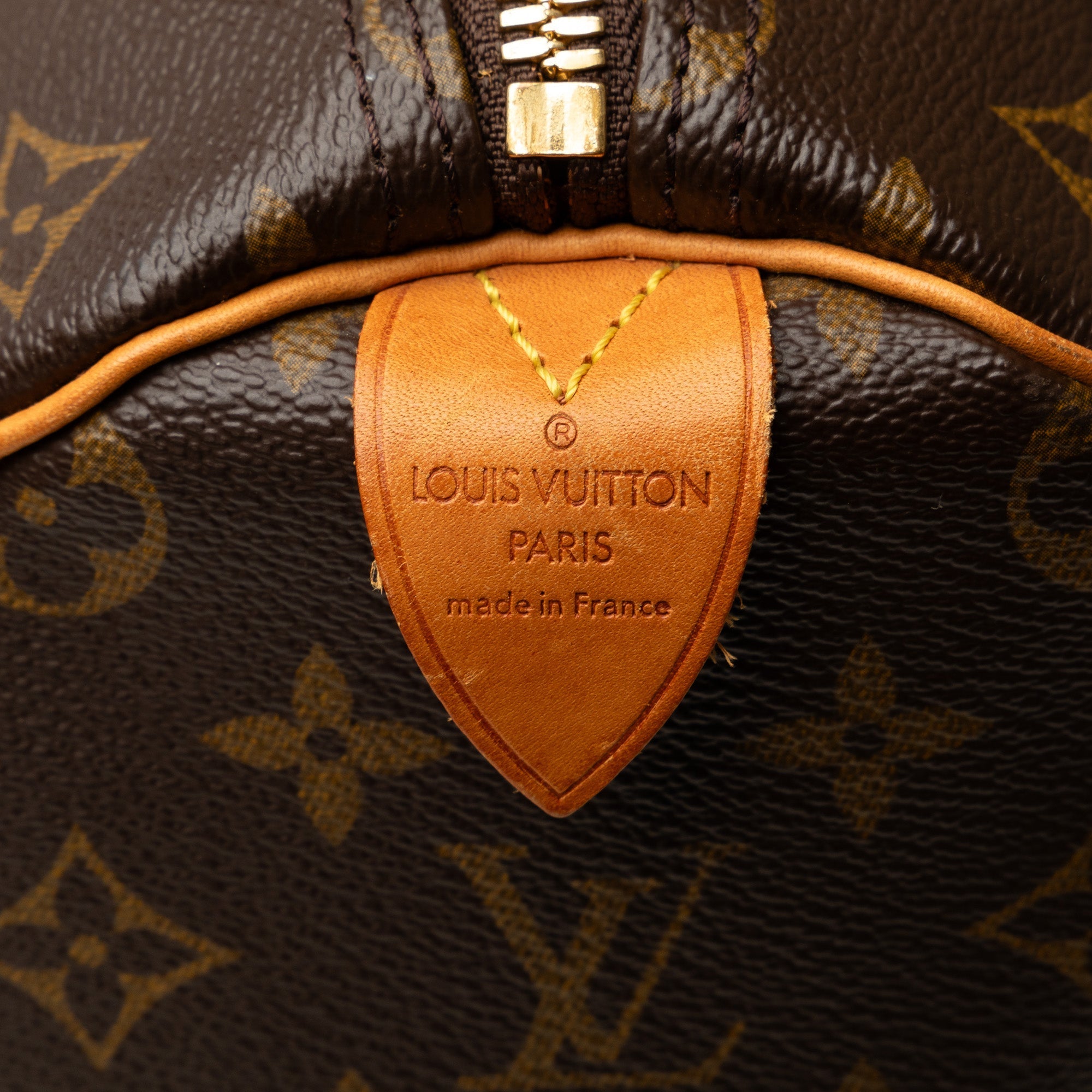 Brown Louis Vuitton Monogram Keepall 50 Travel Bag
