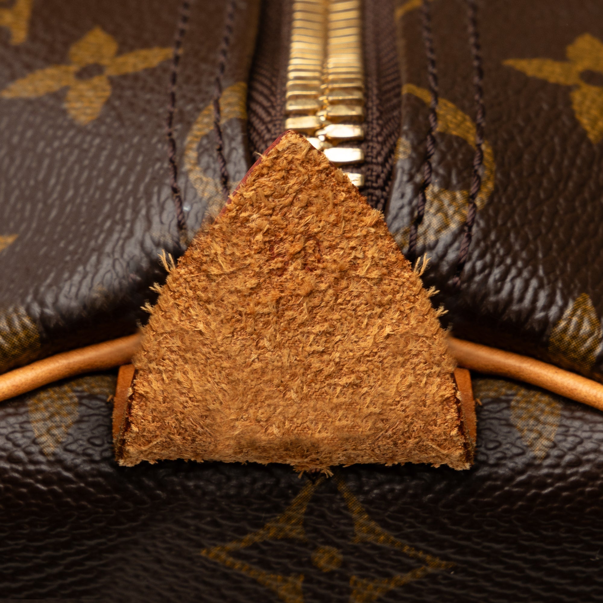 Brown Louis Vuitton Monogram Keepall 50 Travel Bag
