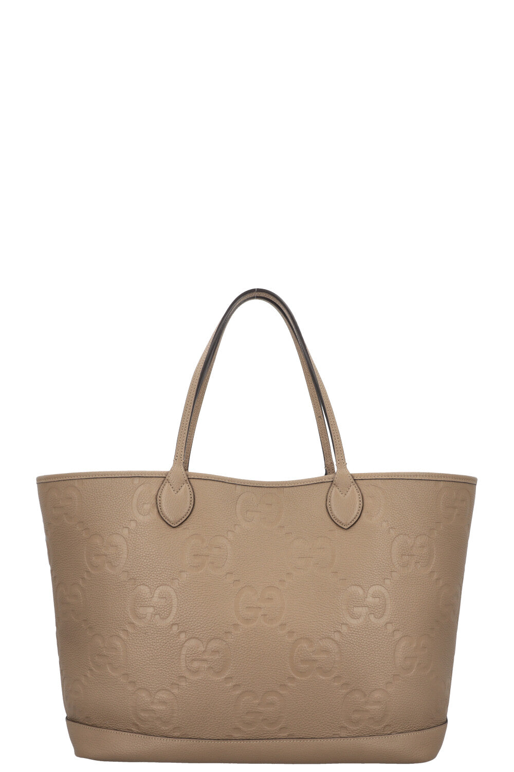 GUCCI Large Ophedia Giant GG Tote Bag Khaki