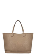 GUCCI Large Ophedia Giant GG Tote Bag Khaki