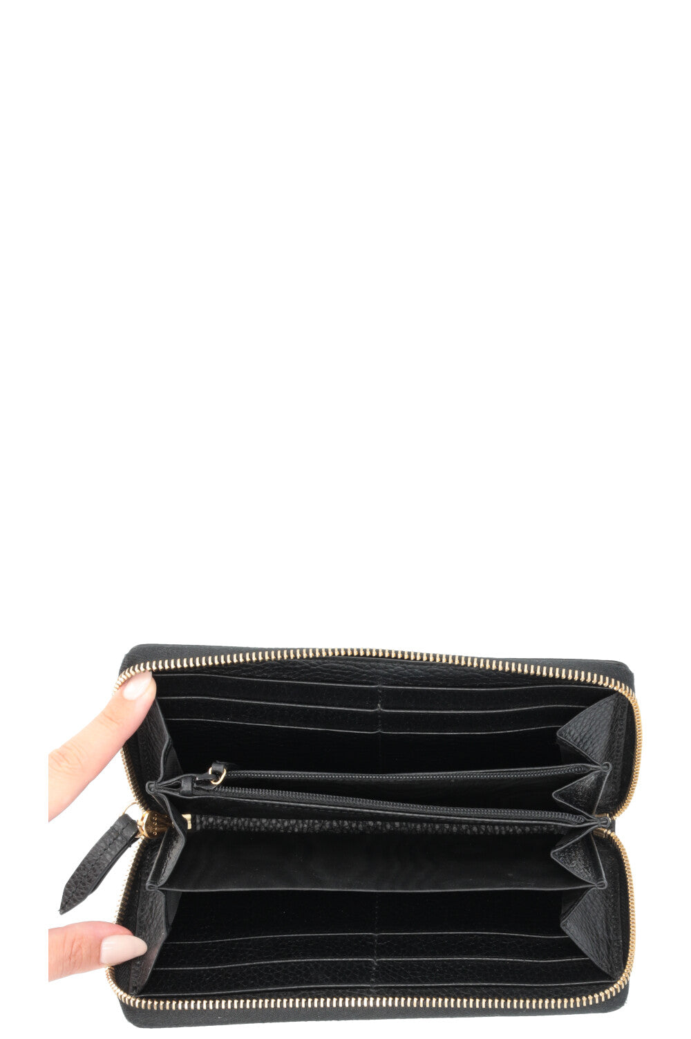 GUCCI GG Marmont Zip Around Wallet