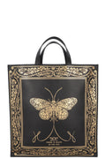 GUCCI Tote Butterfly Convertible Black